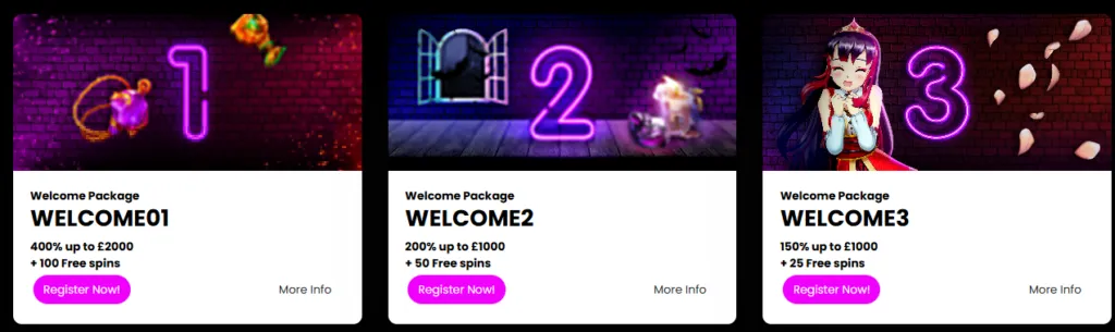 Bonuses and Promotions